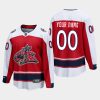 columbus blue jackets custom special edition 2021 breakaway jersey red