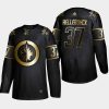 connor hellebuyck jets black 2019 nhl golden edition authentic jersey