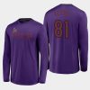 coyotes phil kessel purple special edition locker room long sleeve t shirt