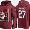 coyotes retiredteppo numminen cartoon team color red hoodie