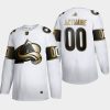 custom avalanche white nhl golden edition authentic jersey