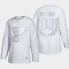 custom blues white award glory jersey