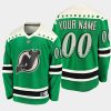 custom devils green 2021 st. patricks day jersey