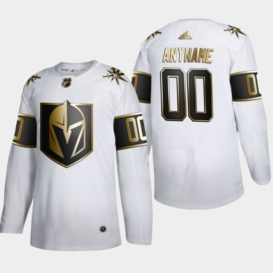 custom golden knights white nhl golden edition authentic jersey