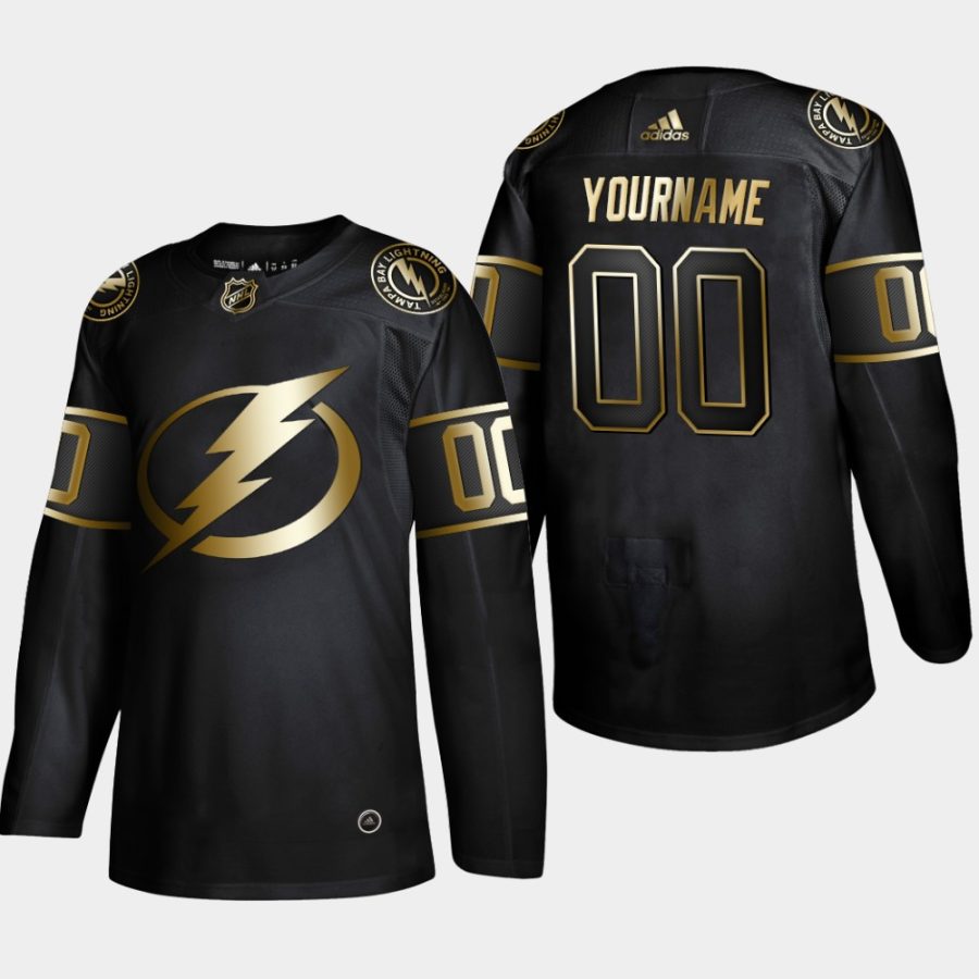 custom lightning black 2019 nhl golden edition authentic jersey