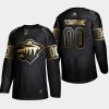 custom wild black 2019 nhl golden edition authentic jersey