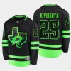 dallas stars joel kiviranta alternate 2020 21 blackout breakaway player jersey black