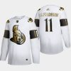 daniel alfredsson senators white nhl golden edition authentic retired jersey