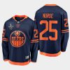 darnell nurse oilers navy 2020 stanley cup playoffs alternate jersey