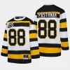 david pastrnak bruins white blue line 1991 throwback jersey