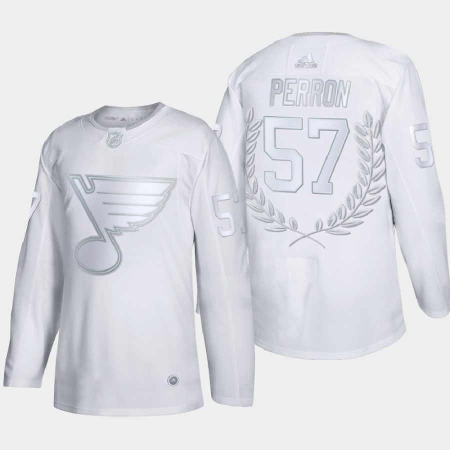 david perron blues white award stanley cup champions jersey