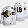 denis savard blackhawks white nhl golden edition authentic retired jersey