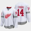 detroit red wings robby fabbri special edition 2021 jersey white