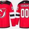 devils custom home red jersey