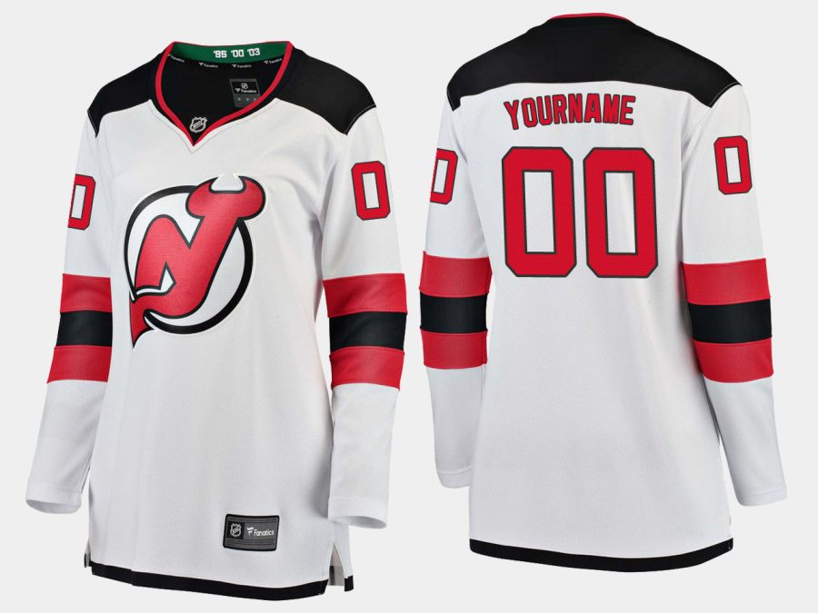 devils custom road breakaway player jersey