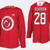 devils damon severson home adidas player practice jersey