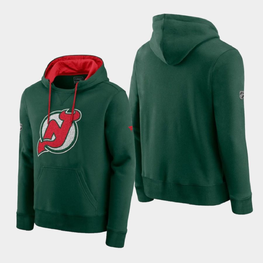 devils green special edition archival throwback pullover hoodie