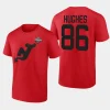 devils jack hughes redlogo 2024 nhl stadium series t shirt