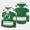 devils kelly green 2024 st. patricks day superior lacer pullover hoodie