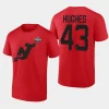 devils luke hughes redlogo 2024 nhl stadium series t shirt