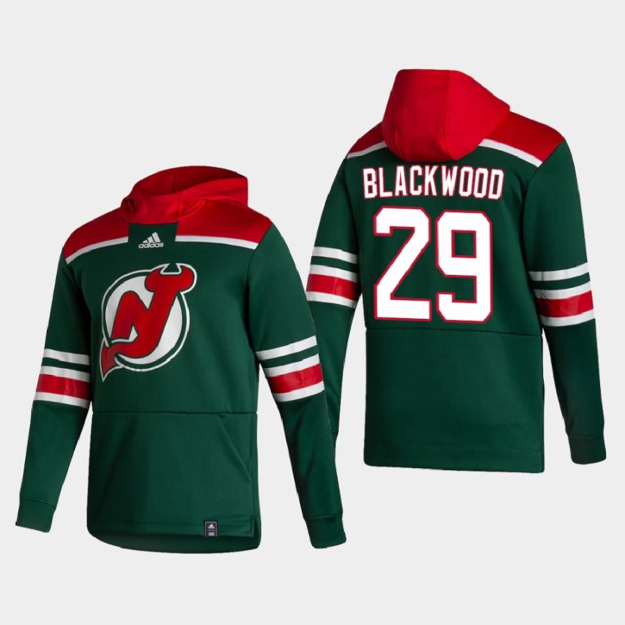 devils mackenzie blackwood green 2021 reverse retro authentic pullover hoodie