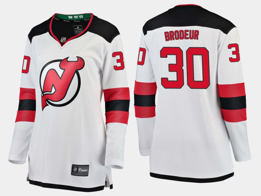 devils martin brodeur road breakaway player jersey