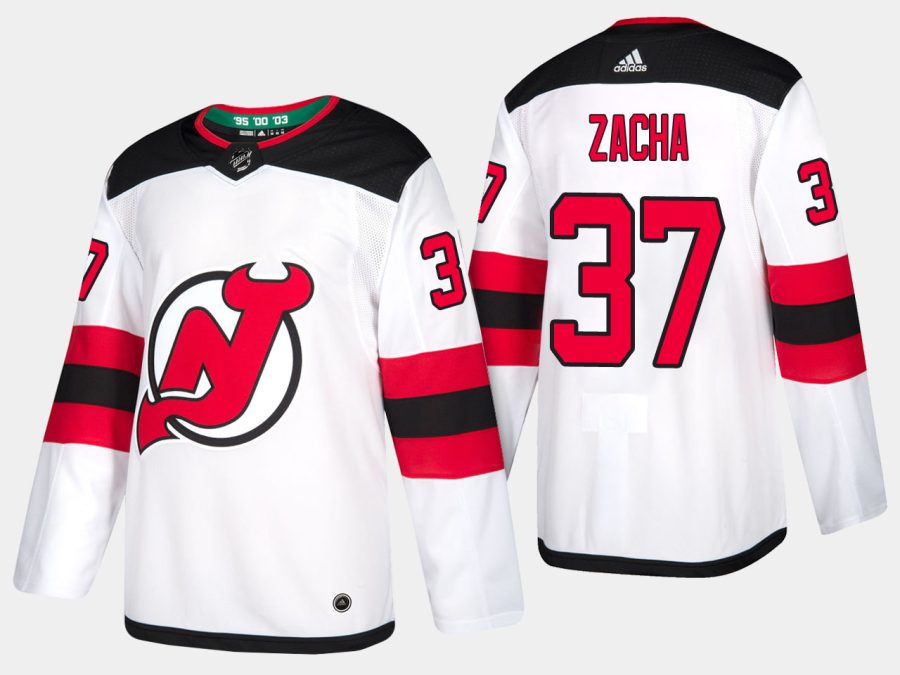 devils pavel zacha road adidas authentic player jersey