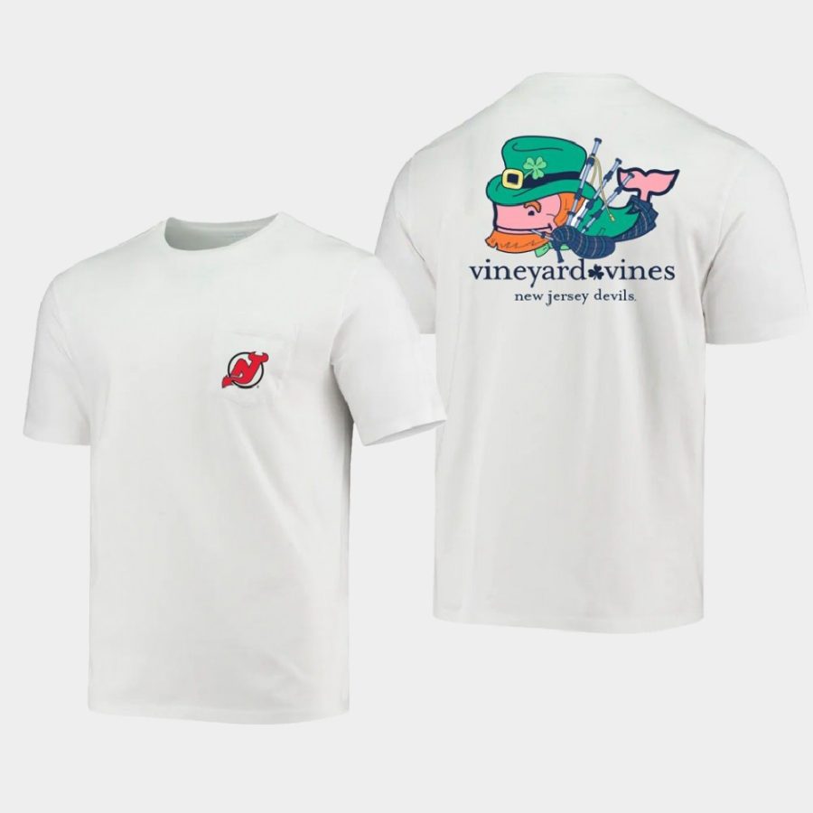 devils white 2021 st. patricks day vineyard vines t shirt