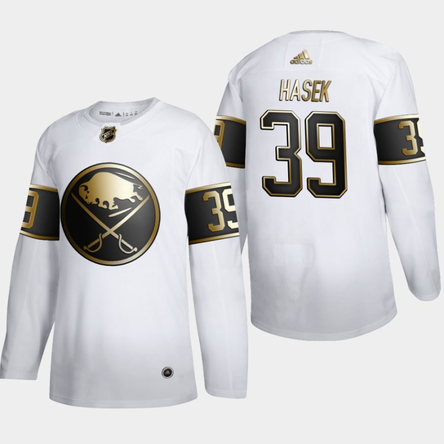 dominik hasek sabres white nhl golden edition authentic retired jersey