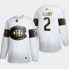 doug harvey canadiens white nhl golden edition authentic retired jersey