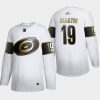 dougie hamilton hurricanes white nhl golden edition authentic jersey