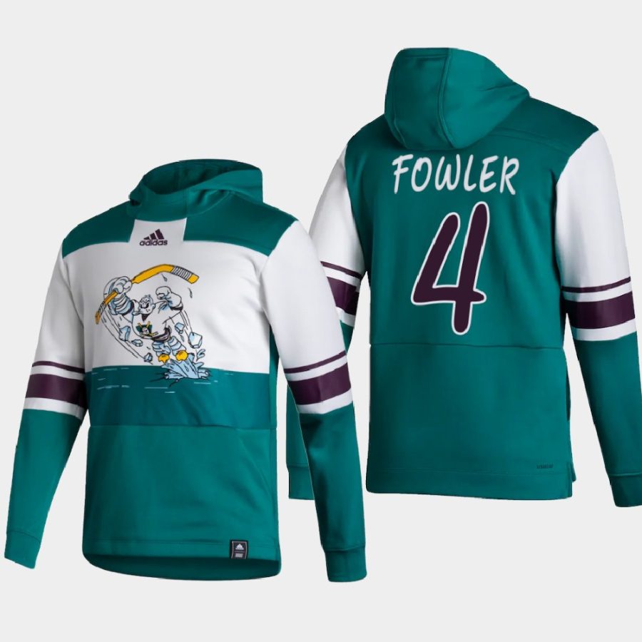 ducks cam fowler white 2021 reverse retro special edition authentic hoodie