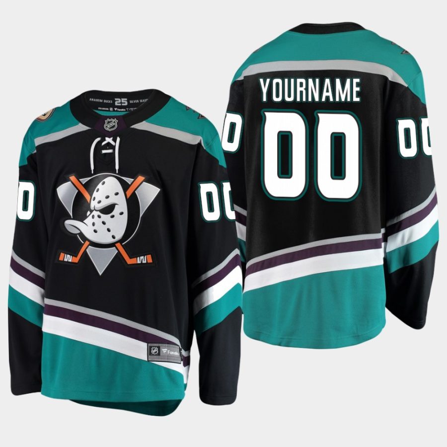 ducks custom alternate breakaway player jersey