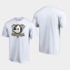 ducks white special edition secondary logo t shirt