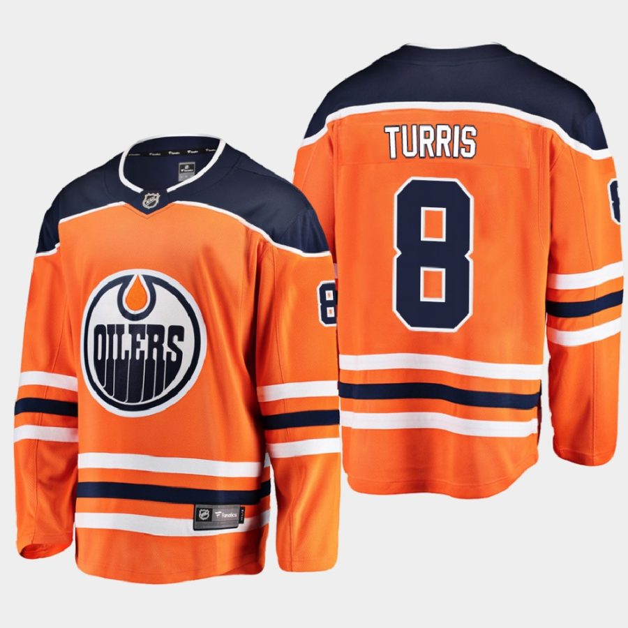 edmonton oilers kyle turris home 2020 21 breakaway player jersey orange