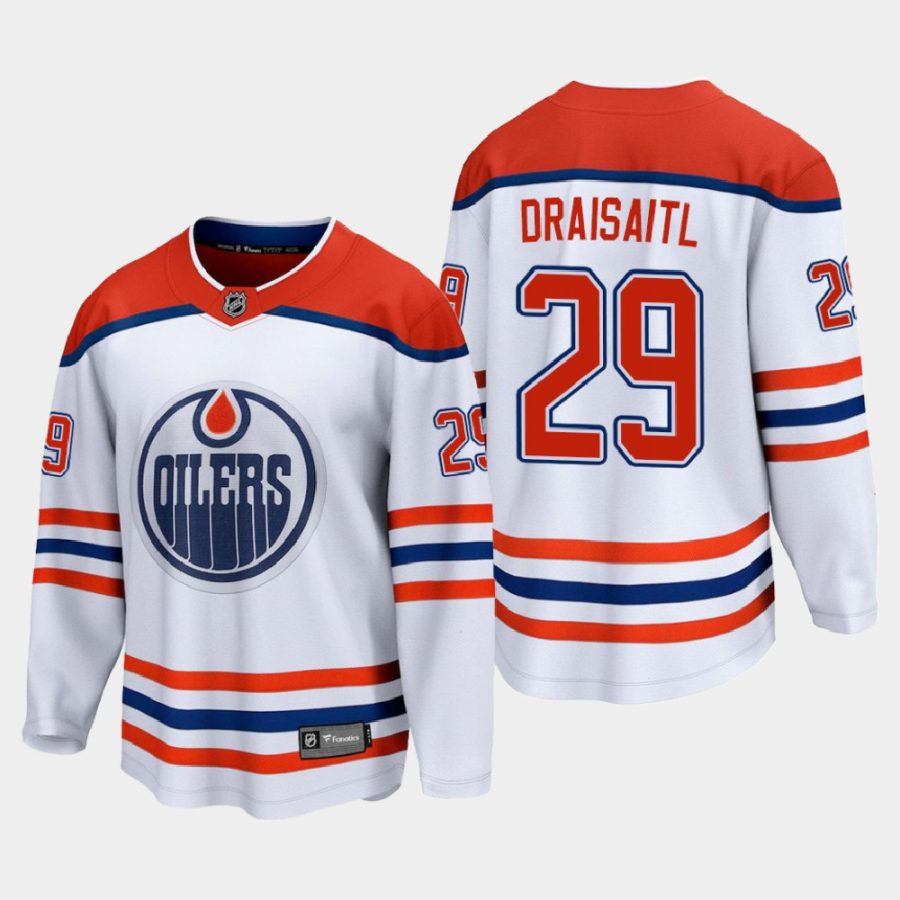 edmonton oilers leon draisaitl special edition 2021 jersey white