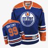 edmonton oilers wayne gretzky blue women jersey