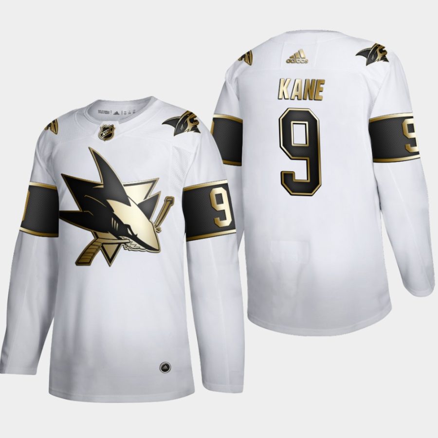 evander kane sharks white nhl golden edition authentic jersey