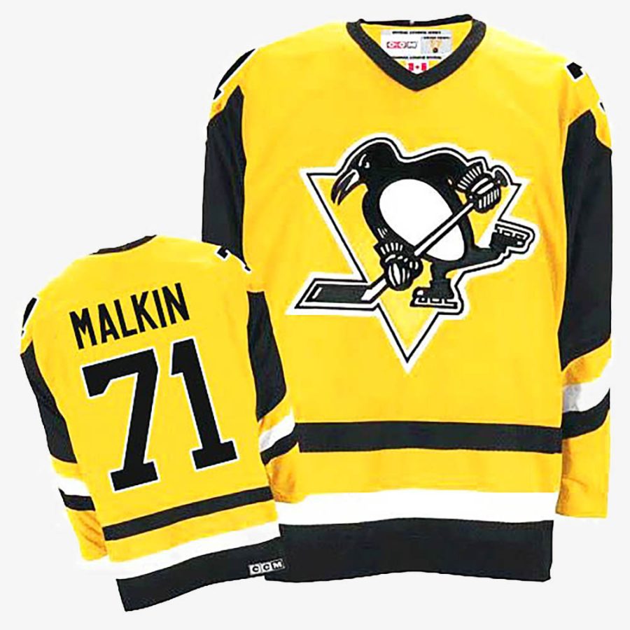 evgeni malkin gold throwback jersey