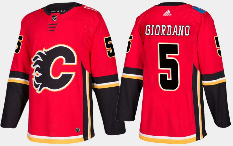 flames mark giordano home red jersey