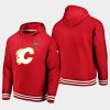 flames mens red 2019 heritage classic rinkside throwback pullover hoodie