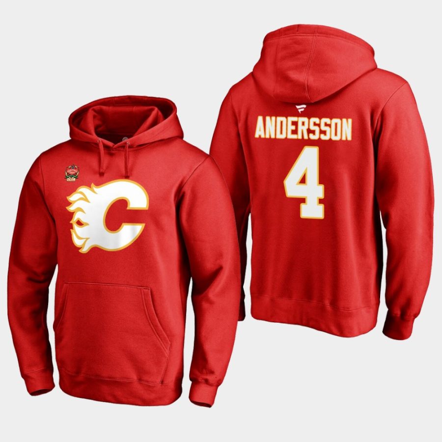 flames rasmus andersson red 2019 heritage classic pullover hoodie