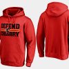 flames red hometown collection defend hoodie