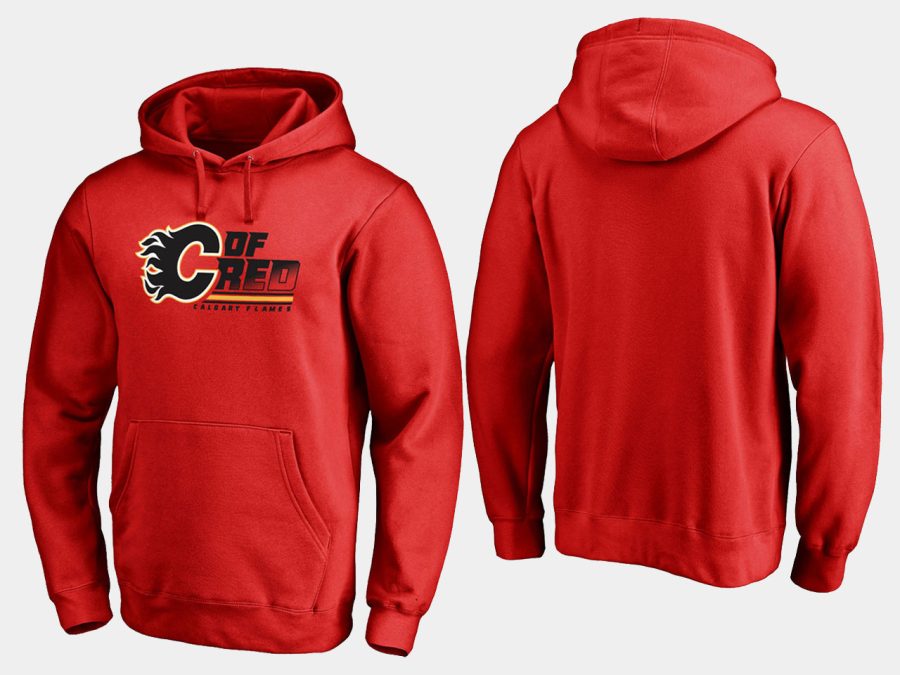 flames red hometown collection hoodie