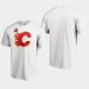 flames white 2019 heritage classic primary logo t shirt