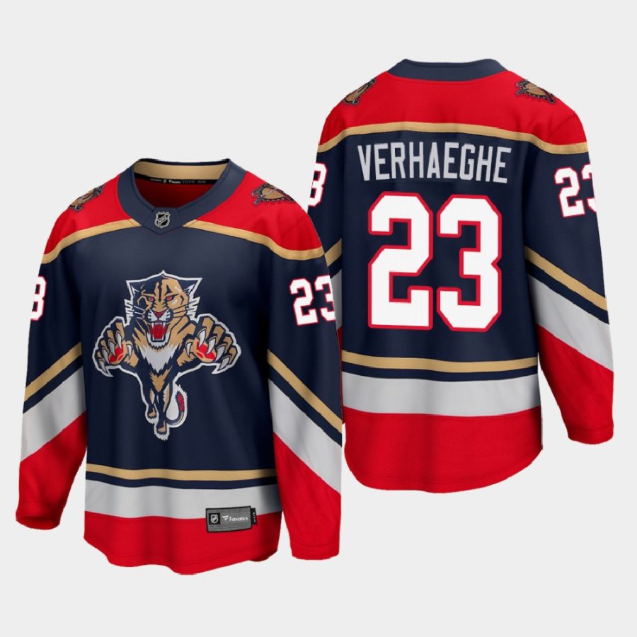 florida panthers carter verhaeghe special edition 2021 jersey blue