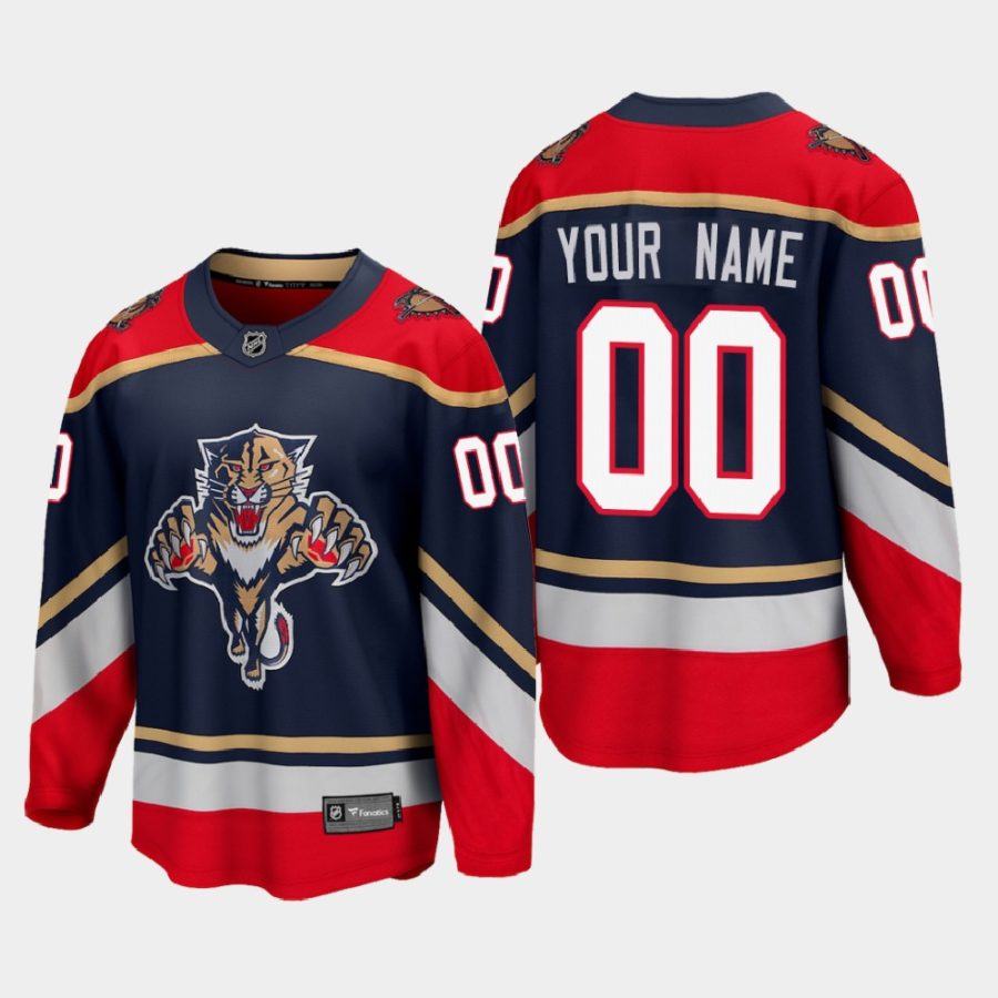 florida panthers custom special edition 2021 jersey blue