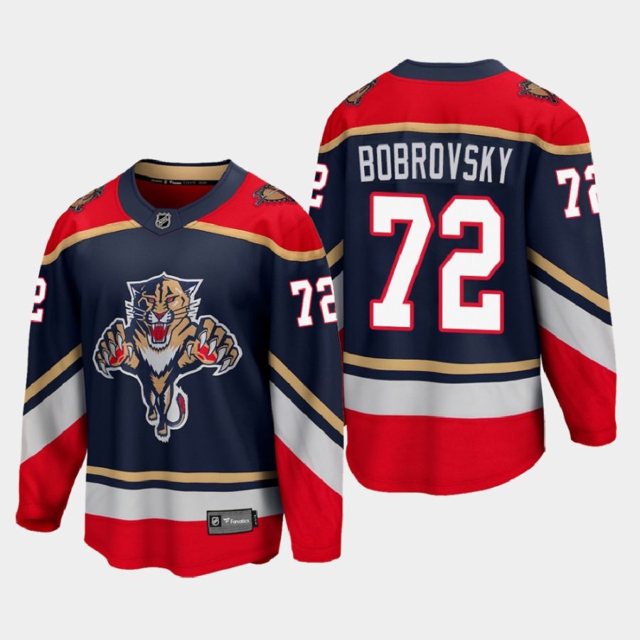 florida panthers sergei bobrovsky special edition 2021 jersey blue