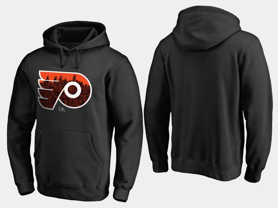 flyers black hometown collection phila hoodie