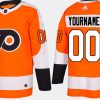 flyers custom home orange jersey